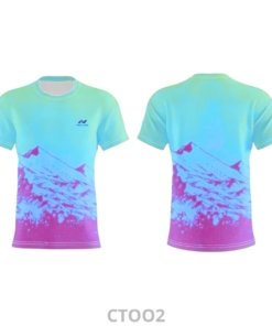 áo thể thao cổ tròn